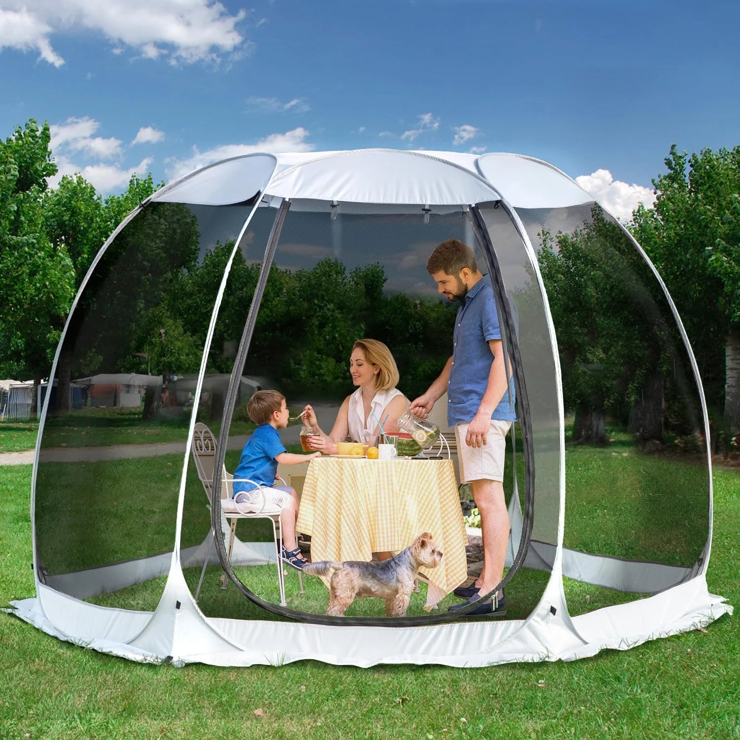 Special Alvantor Pop Up Screen House Tent, Instant Outdoor Gazebo with Mosquito Netting & UPF 50+ Sun Protection - Image 15