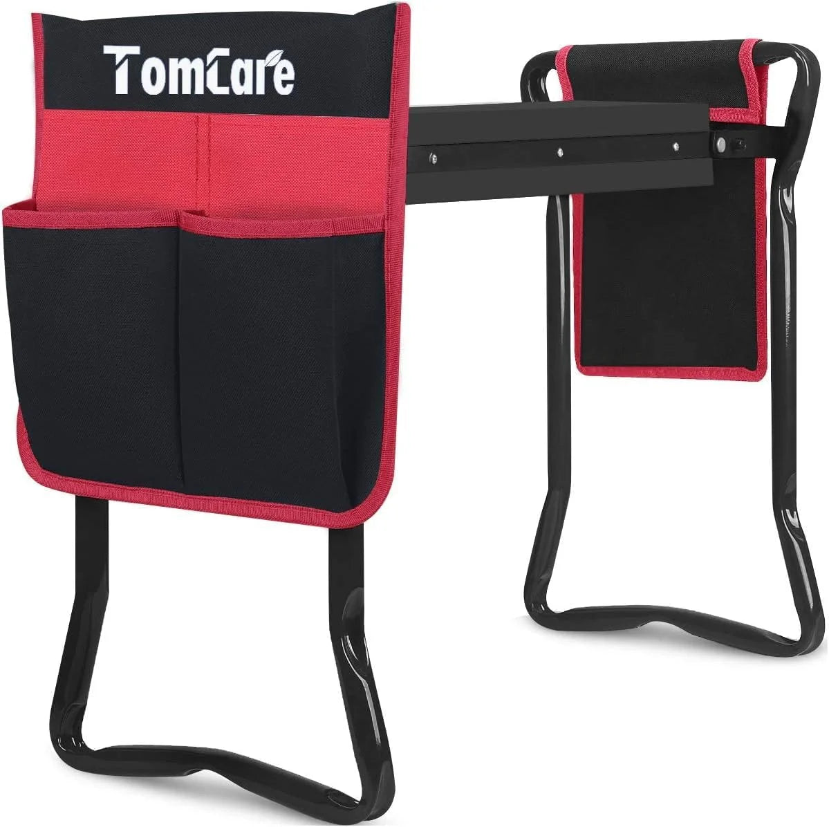 Special TomCare Garden Kneeler and Seat 11.12″ Wider Larger Soft Kneeling Pad Garden Bench with 2 Large Tool Pouches Heavy Duty - Image 7