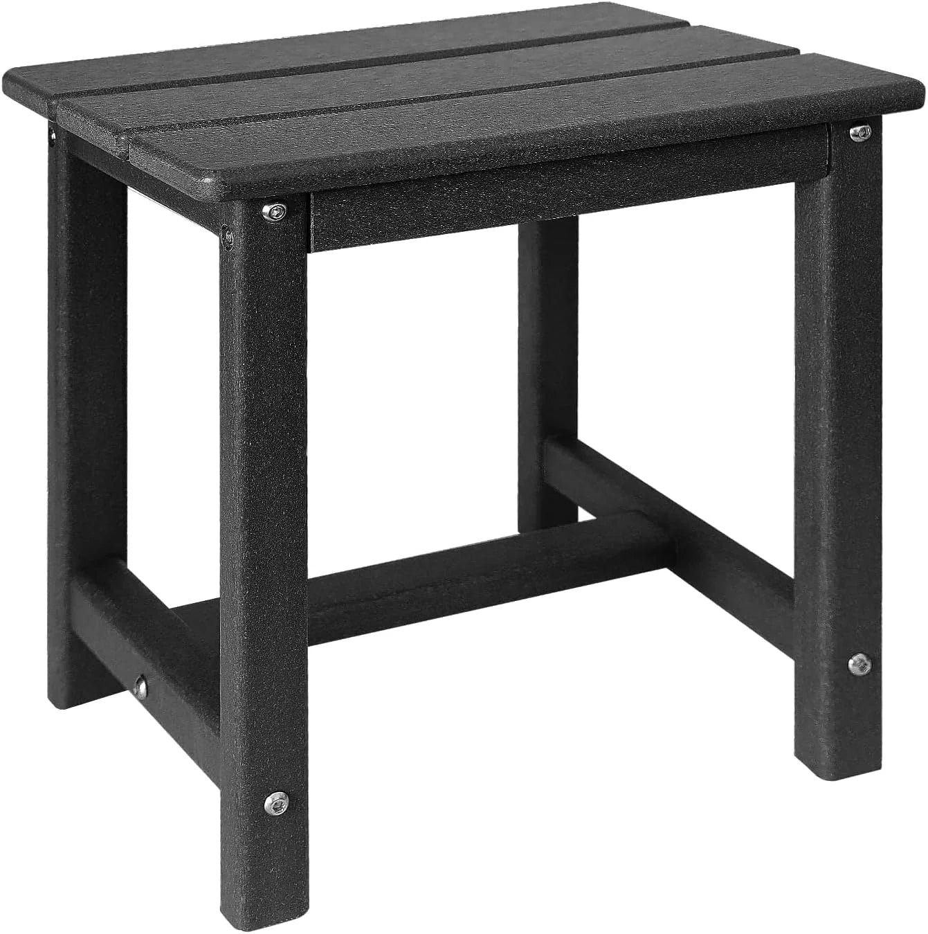 Special Adirondack Square Outdoor Side Table,2-Tier Storage Patio Side Table - Image 6