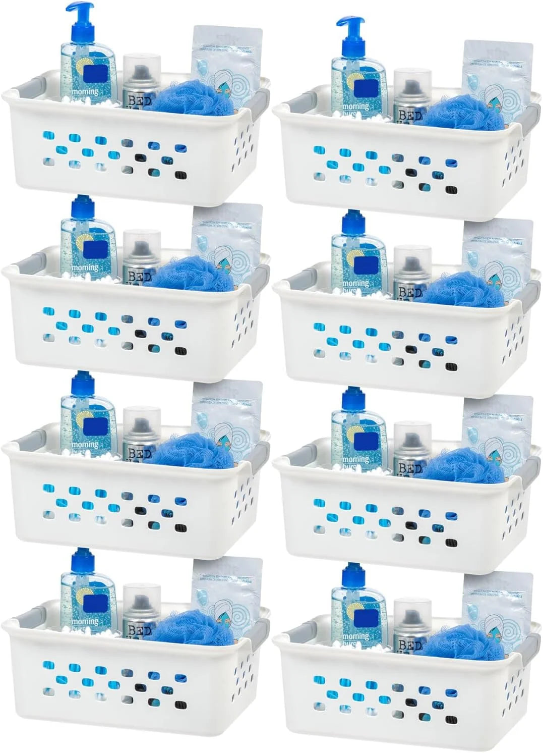 Special Small Plastic Storage Basket, Black, Organize pantry items, office supplies, crafts, accessories, and household - Image 8