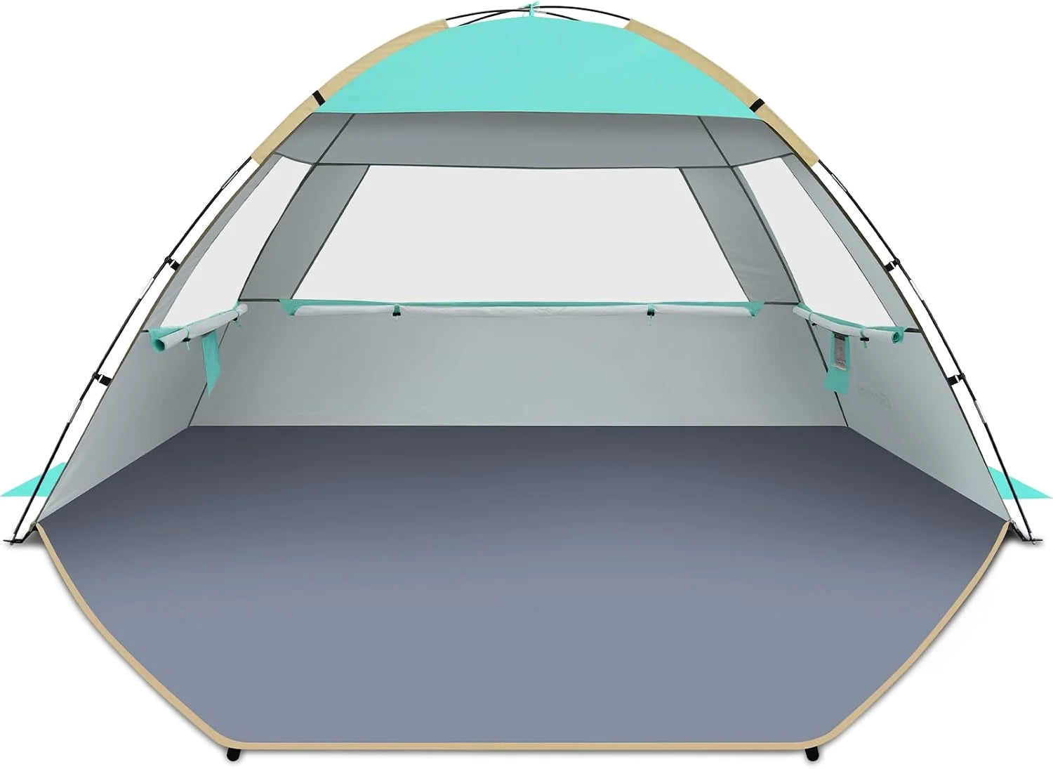 Special Gorich Beach Tent Sun Shelter for 3/4/6/8/10 Person with UPF 50锛?UV Protection, Lightweight & Easy Setup Beach Shade - Image 10