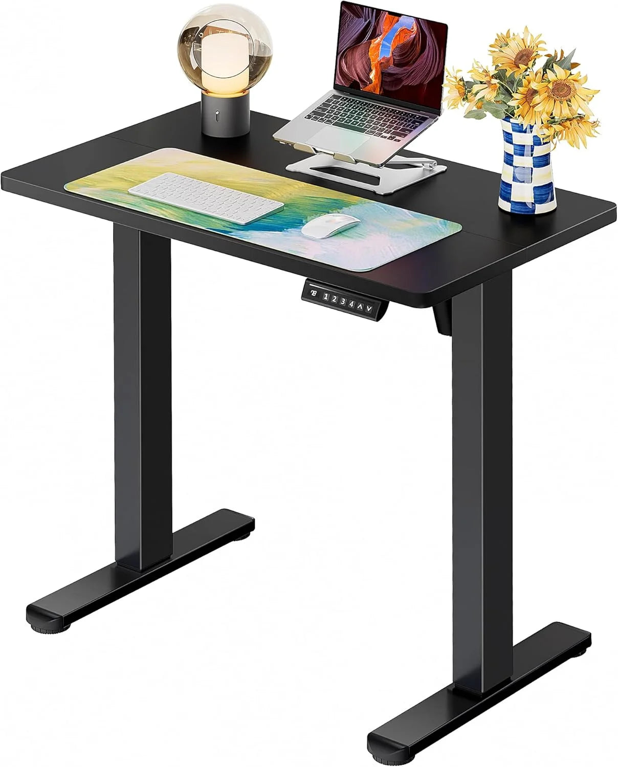 Special Height Adjustable Electric Standing Desk, 48 x 24 Inches Sit Stand up Desk - Image 38
