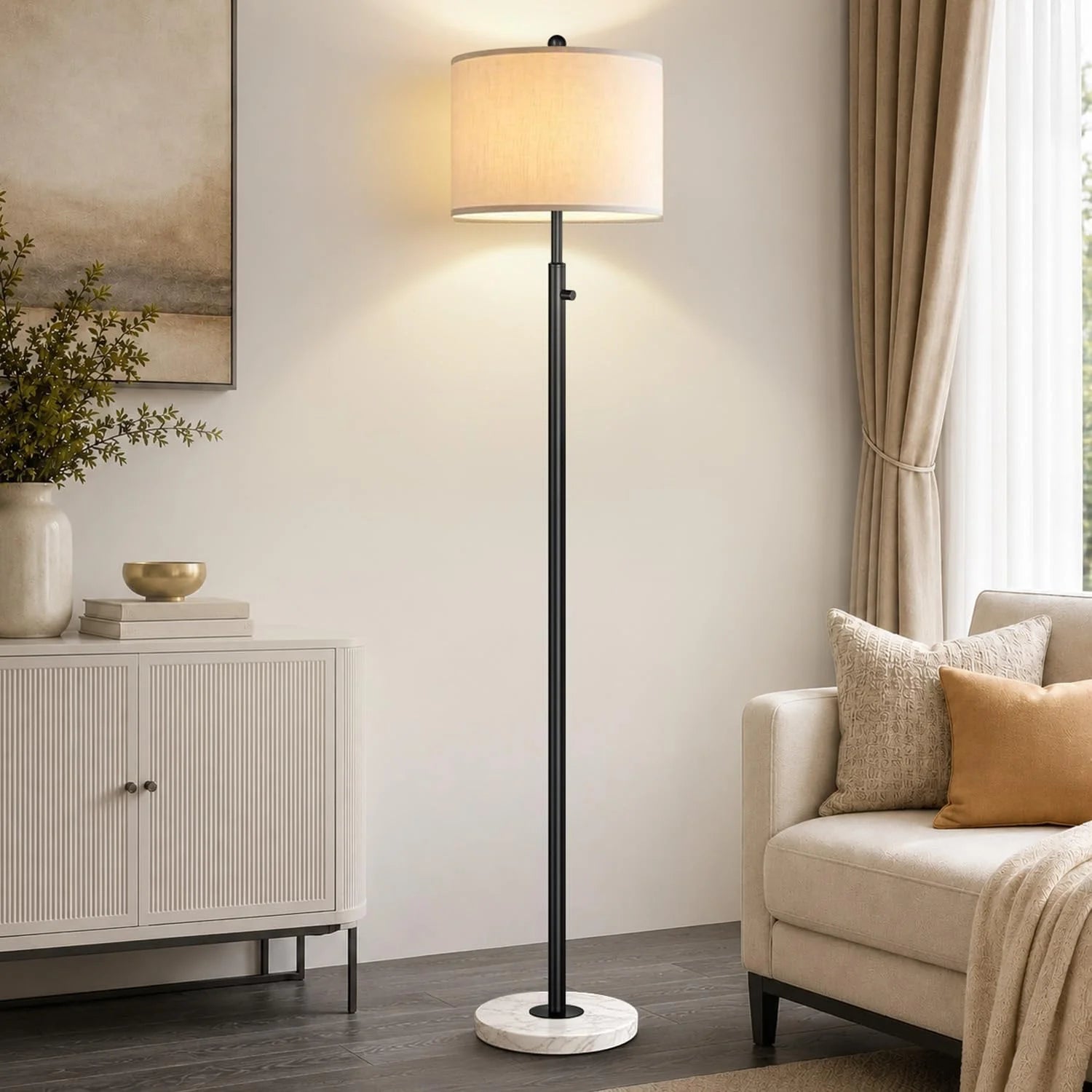 Special Nintiue Dimmable Gold Floor Lamp - Image 8