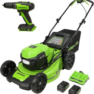 Special 48V 20 in Mower/Blower/Trimmer Kit, (2) 4.0 Ah Battery Kit – For Home Projects
