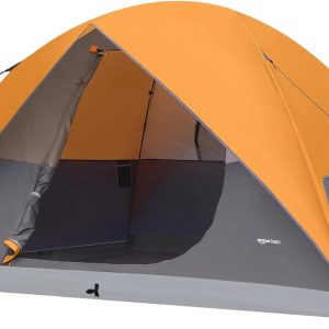 Special Amazon Basics Camping Tent, 3-Season Dome Design with Rainfly