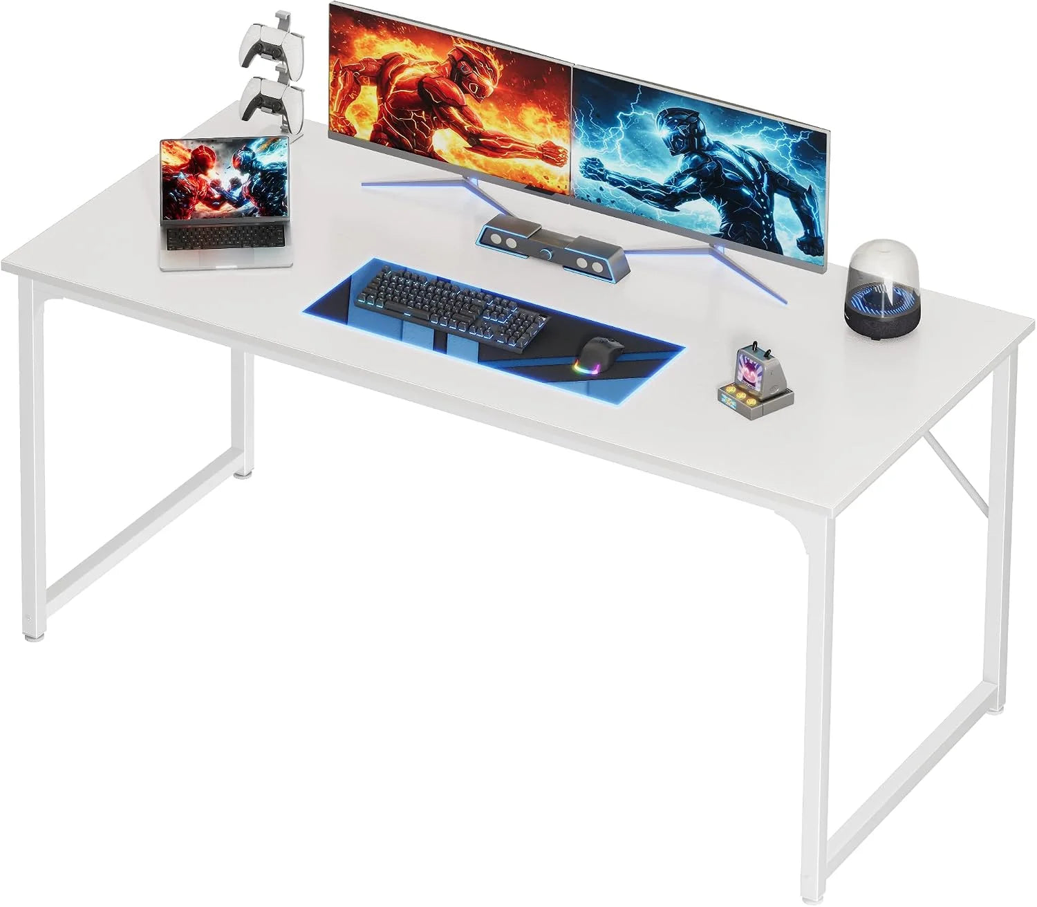 Special 47 X 24 Inch Computer Desk with Deeper Desktop, Gaming Office Writing Work Desk for Home Office - Image 4
