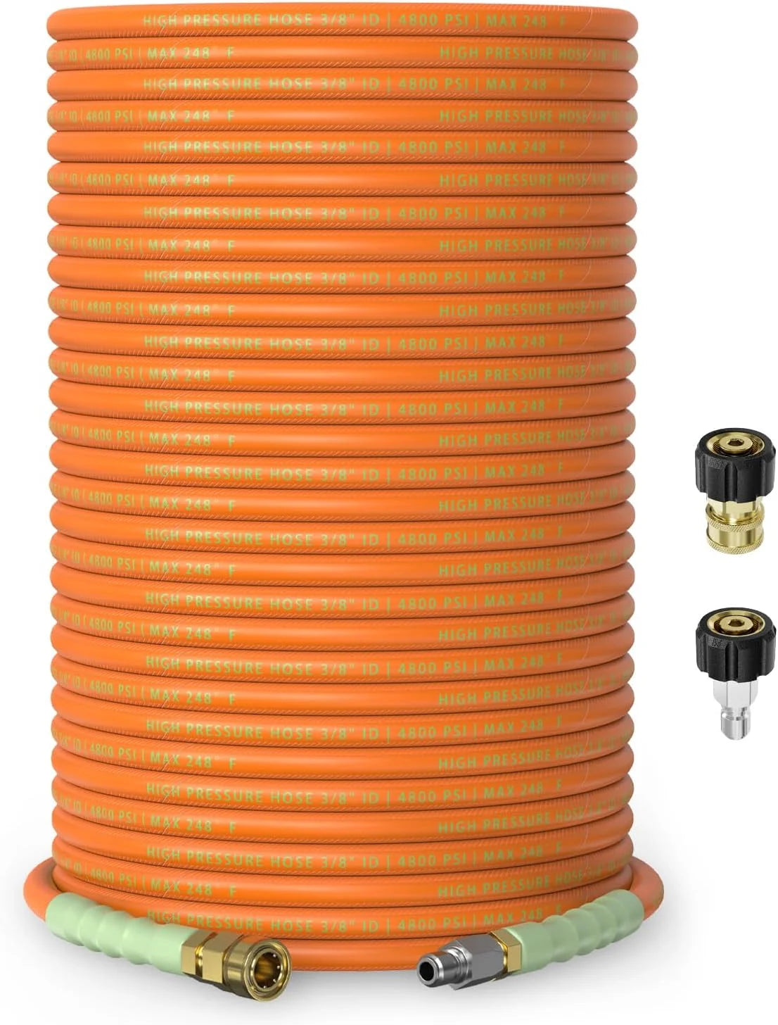 Special 3/8 ID Pressure Washer Hose 50 ft, 4800 PSI Steel-Braided & Durable, Power Washer Hose with Swivel Quick - Image 10
