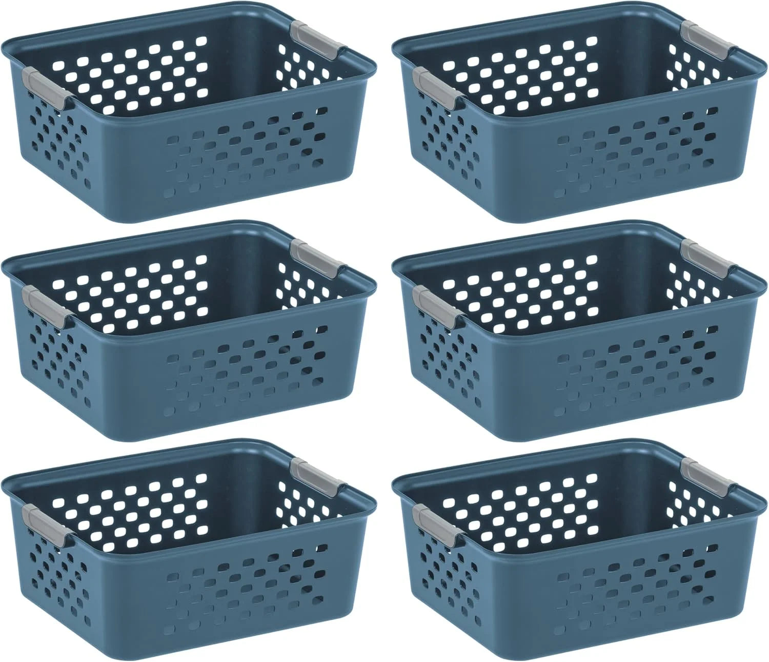Special Small Plastic Storage Basket, Black, Organize pantry items, office supplies, crafts, accessories, and household - Image 2