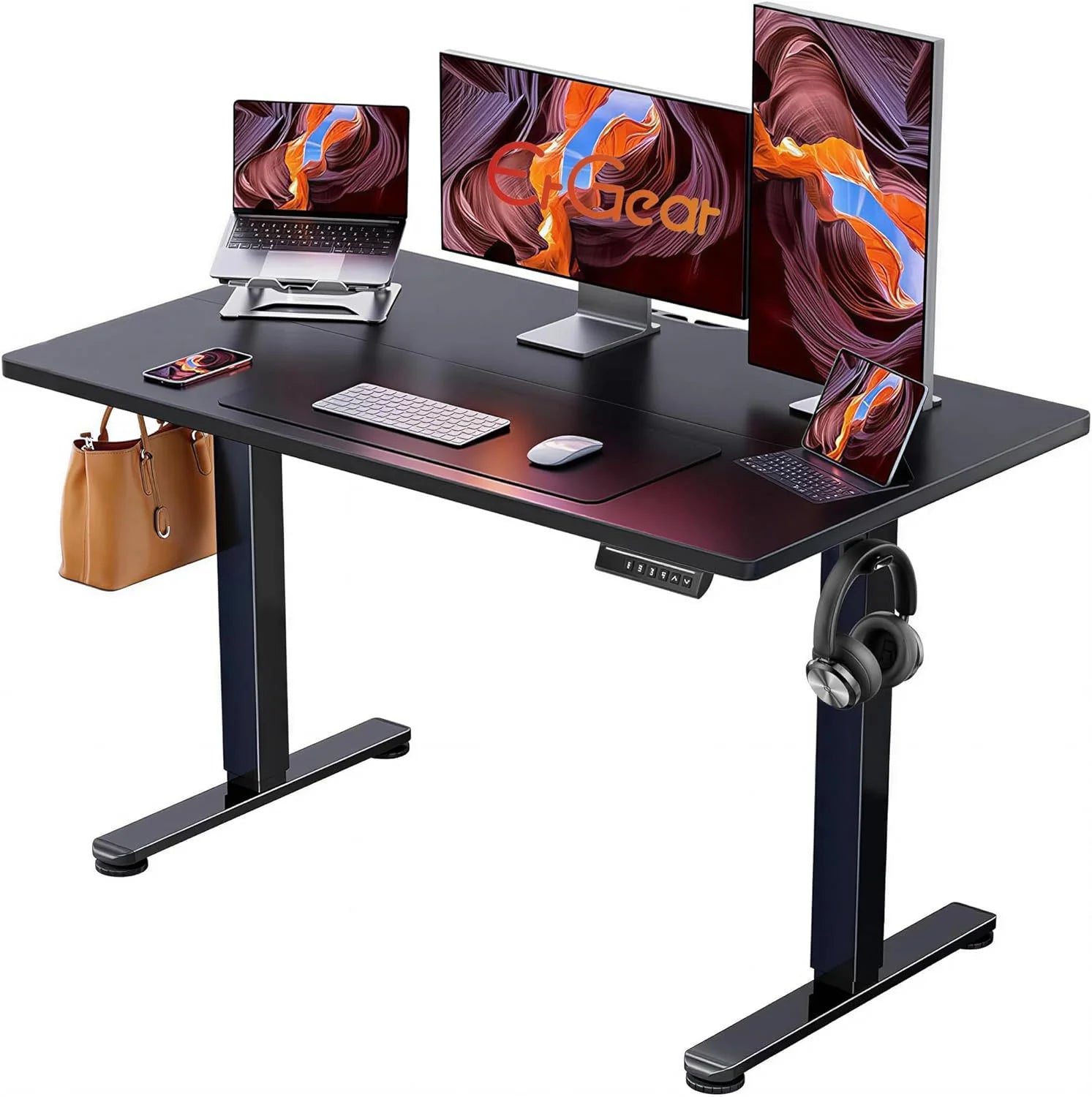 Special Height Adjustable Electric Standing Desk, 48 x 24 Inches Sit Stand up Desk - Image 2