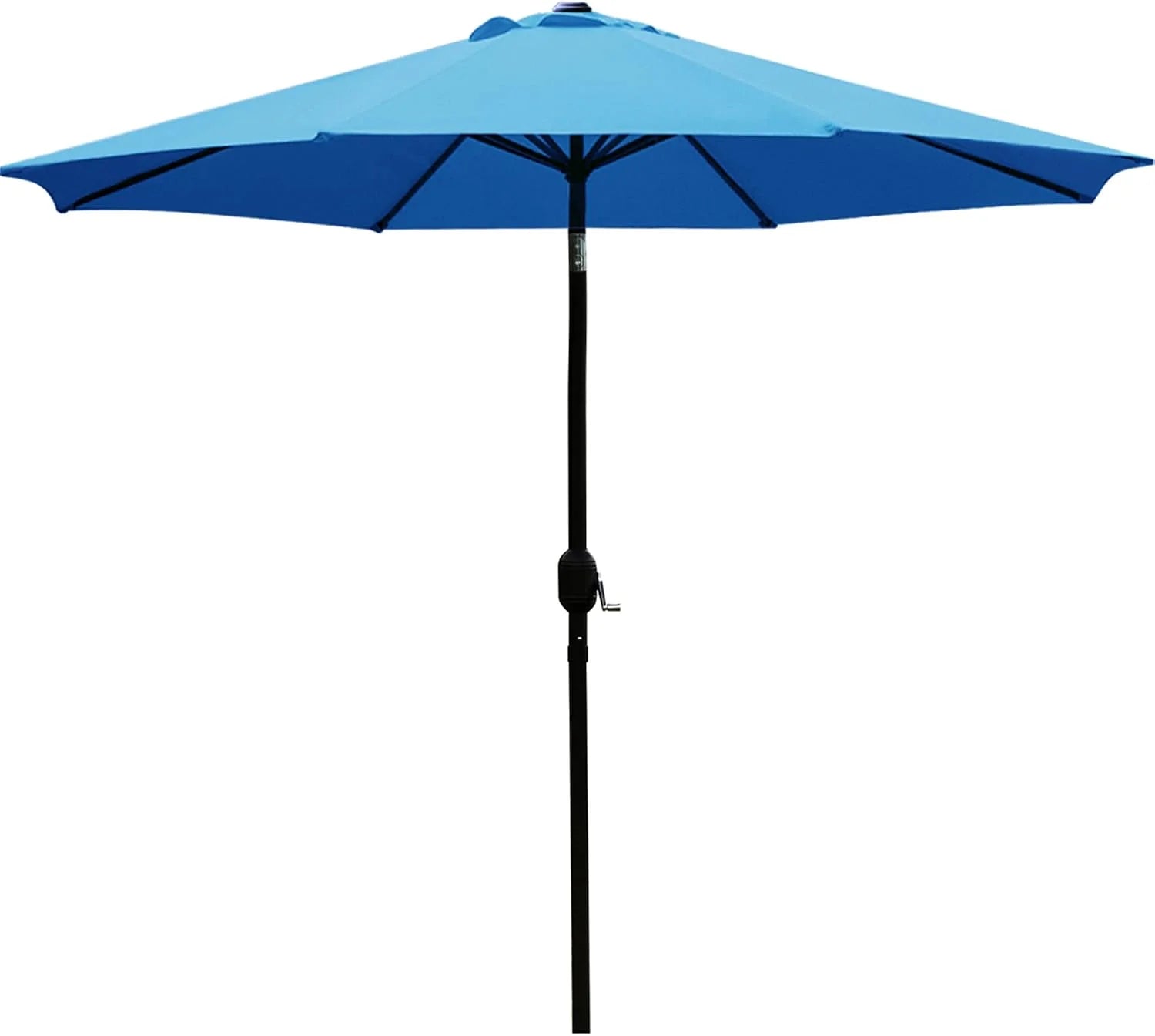 Special Sunnyglade 9″ Patio Umbrella Outdoor Table Umbrella with 8 Ribs Tan - Image 3