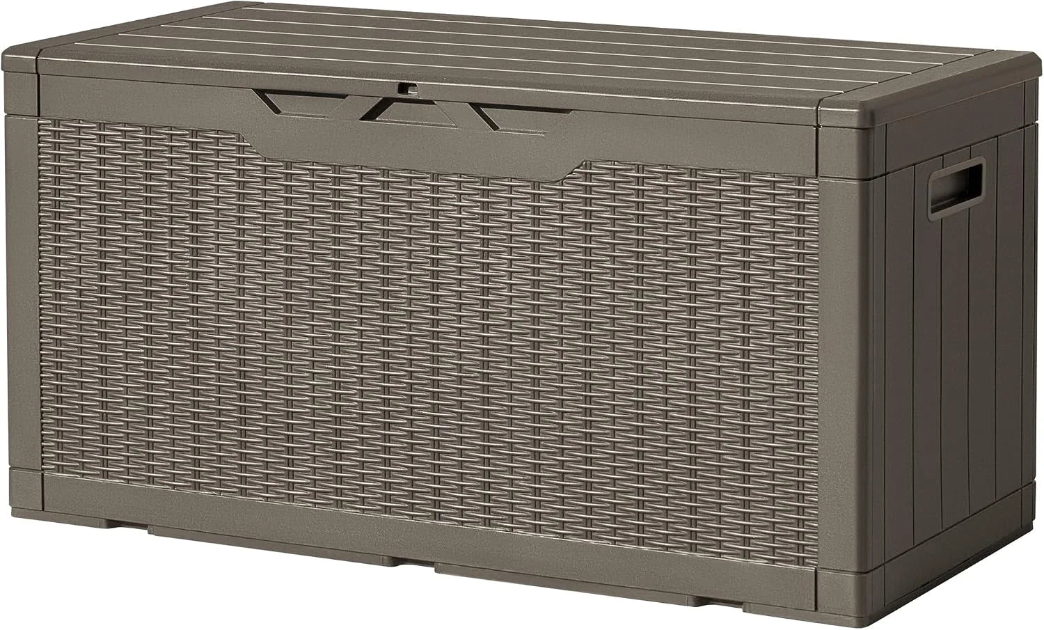 Special 78 Gallon Deck Box, Waterproof Resin Outdoor Storage Box - Image 8