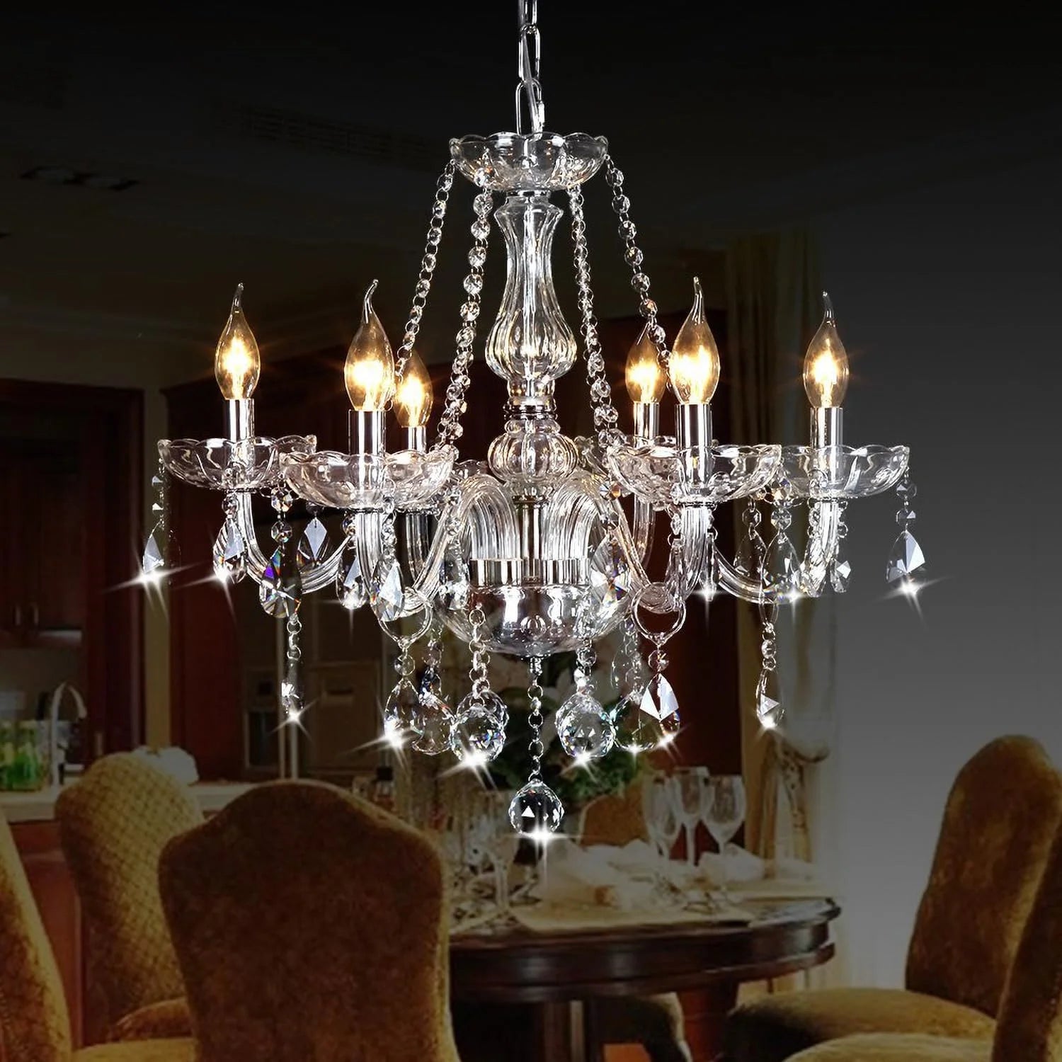 Special Chandeliers Classic Crystal Candle Chandelier Lighting - Image 4