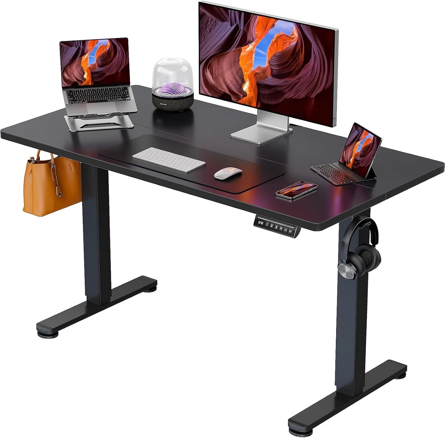 Special Height Adjustable Electric Standing Desk, 48 x 24 Inches Sit Stand up Desk - Image 6