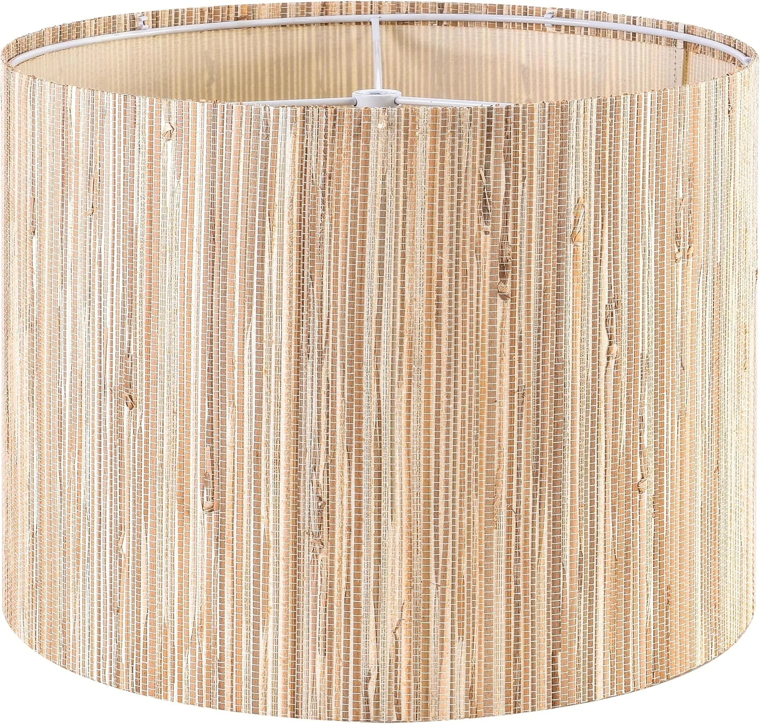Special GO&SO 13 Drum Boho Lamp Shades Set of 2 Medium, 0.41 Spider Farmhouse Lamp Shade for Small Floor Lamp - Image 6