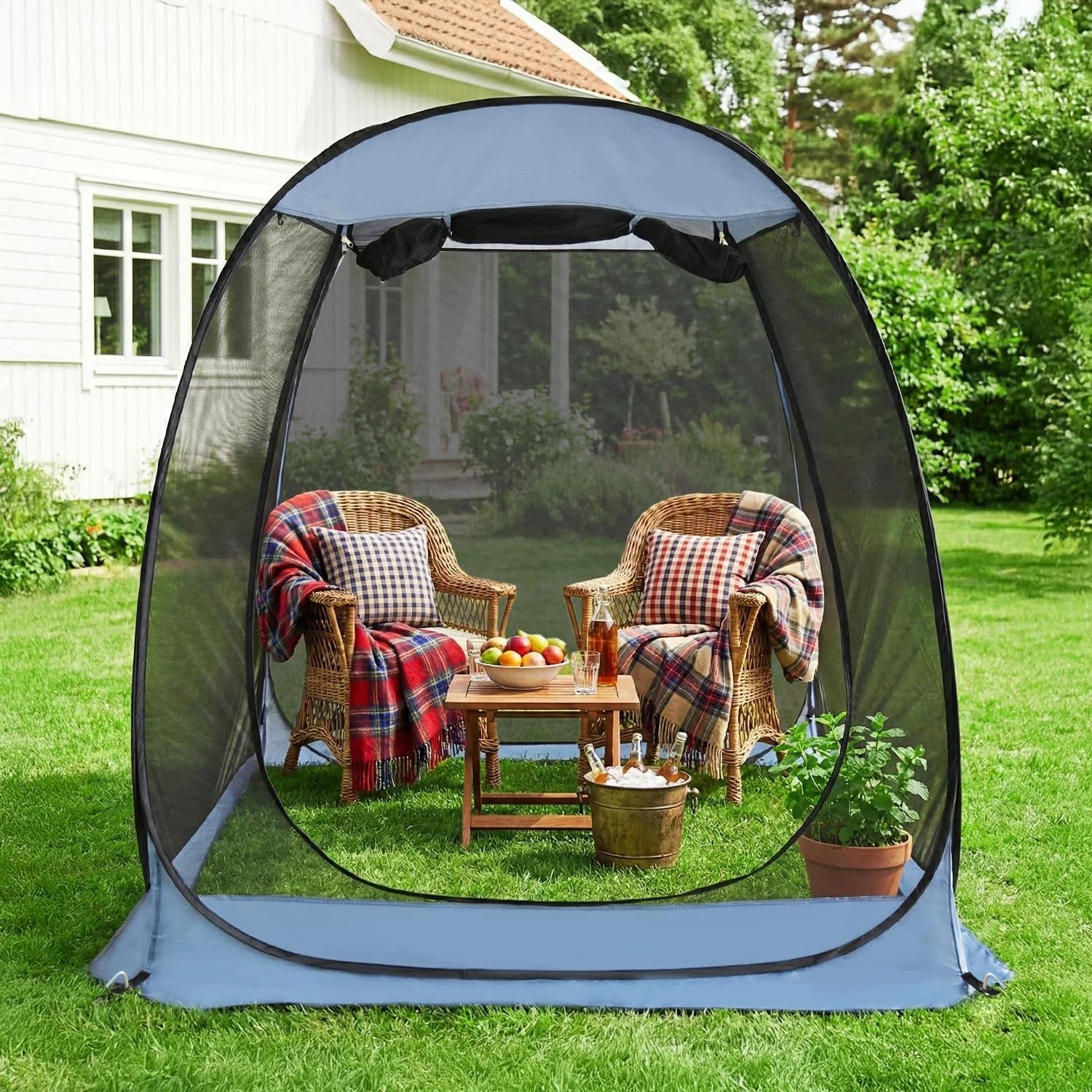 Special Alvantor Pop Up Screen House Tent, Instant Outdoor Gazebo with Mosquito Netting & UPF 50+ Sun Protection - Image 8