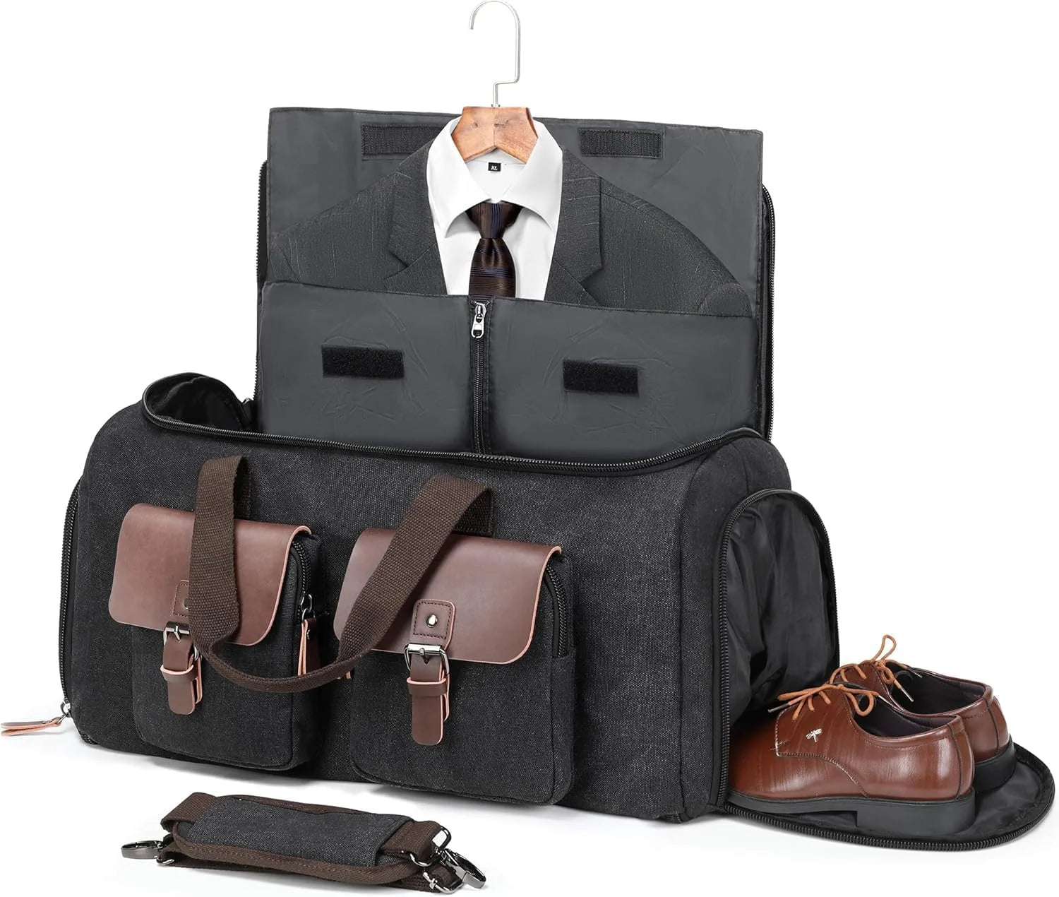 Special Wildroad Waxed Canvas Duffle Bag ” 50L Waterproof Weekender Overnight Travel Bag - Image 10