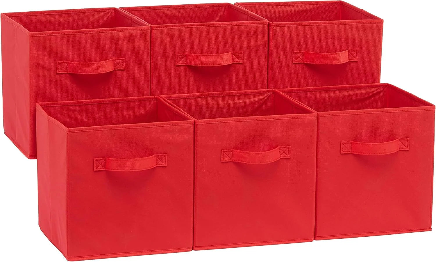 Special Collapsible Fabric Storage Cube Bins Organizer with Handles, Organization Containers, Multifunctional, 13 x 13 x - Image 2