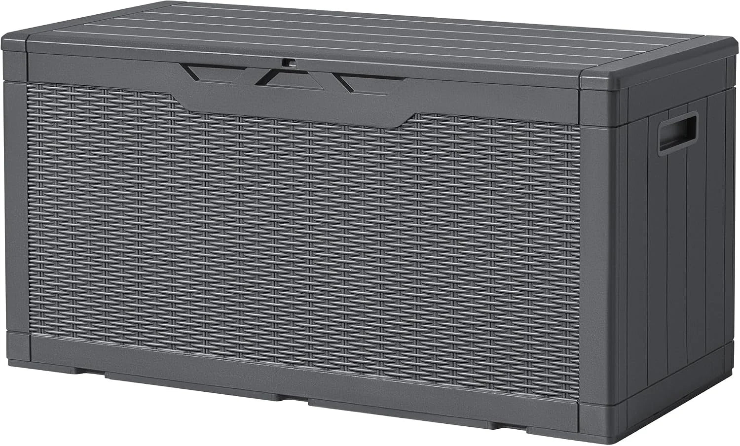 Special 78 Gallon Deck Box, Waterproof Resin Outdoor Storage Box - Image 19