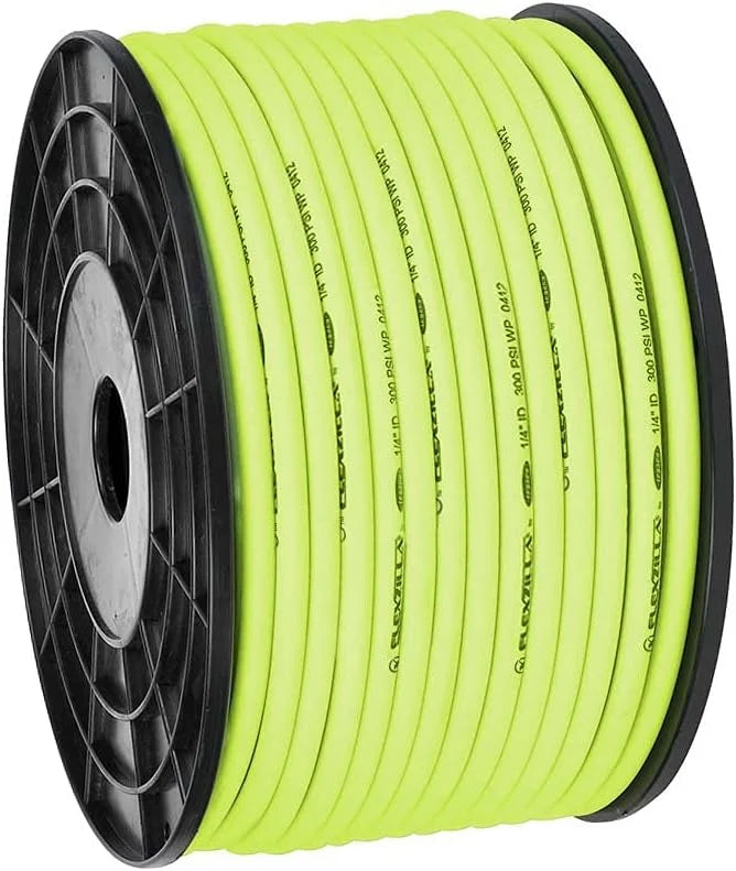 Special Flexzilla Pro Air Hose, Bulk Plastic Spool, 3/8 in. x 250 ft, Heavy Duty, Lightweight, Hybrid, ZillaGreen ” HFZ38250YW