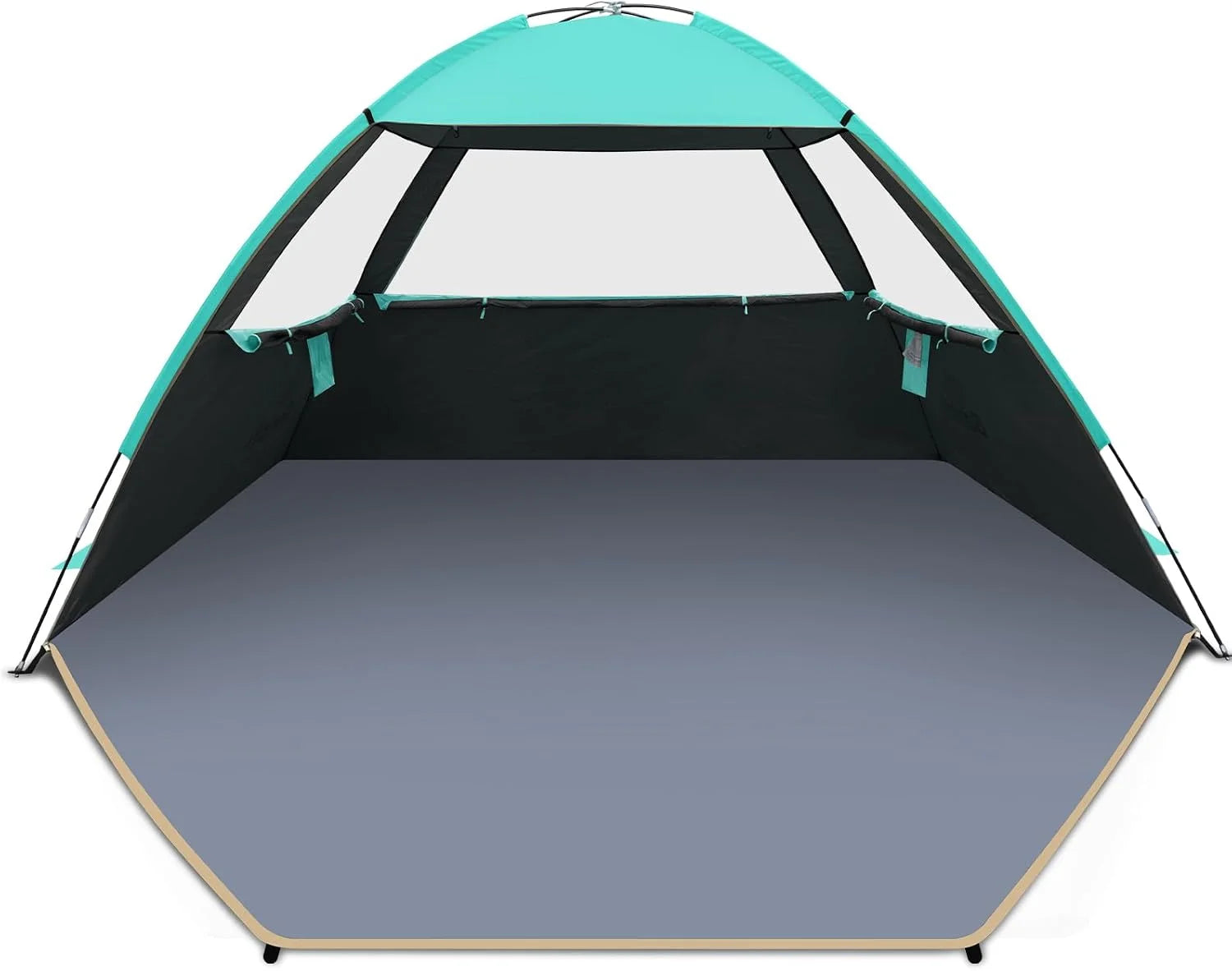 Special Gorich Beach Tent Sun Shelter for 3/4/6/8/10 Person with UPF 50锛?UV Protection, Lightweight & Easy Setup Beach Shade - Image 4