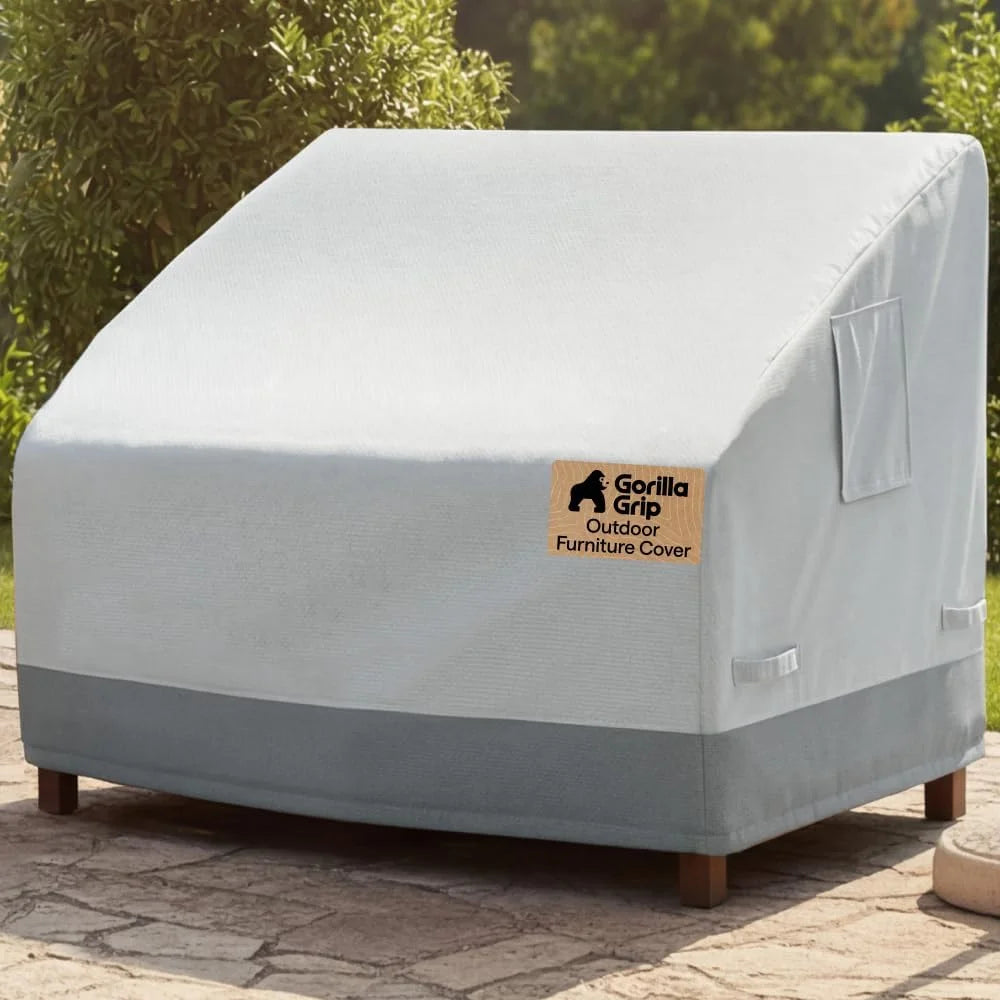 Special GRIP Waterproof Large Outdoor Patio Sofa Cover, 3 Seater 80 Inch - Image 4