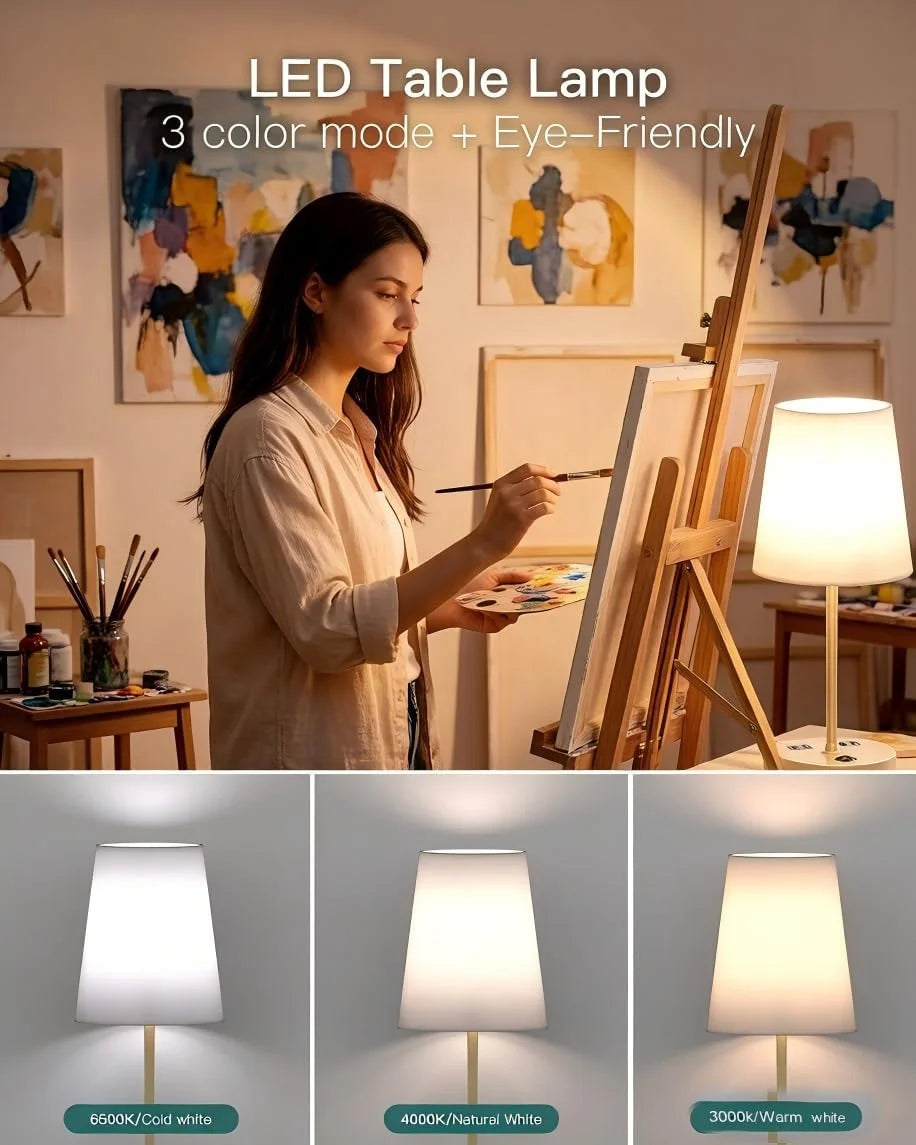 Special Addtam Bedroom Table Lamp, Dimmable - Image 2