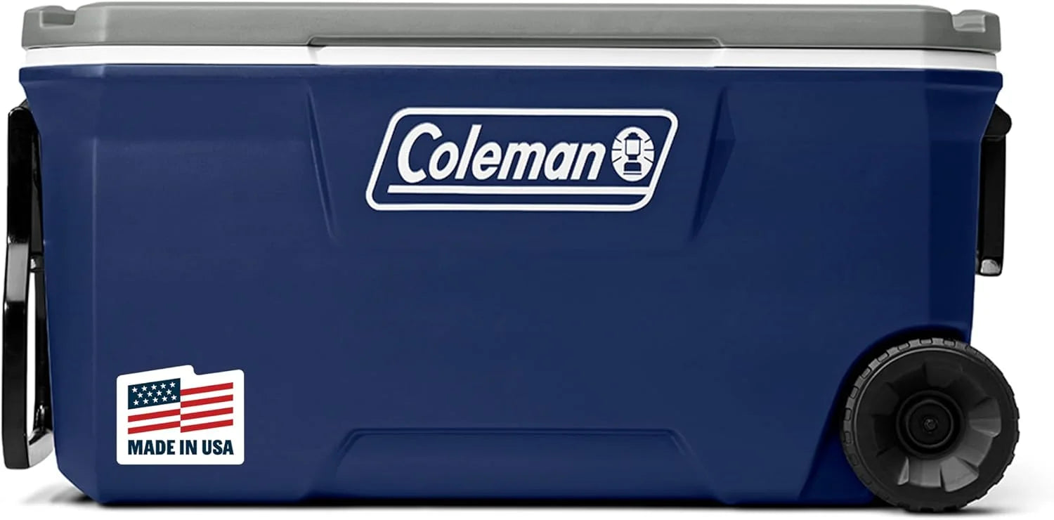 Special Coleman Classic Series Insulated Portable Rolling Cooler with Wheels - Image 5