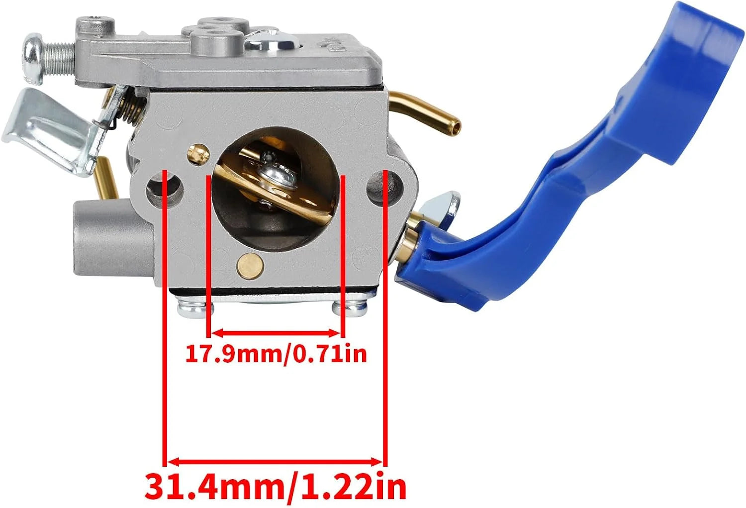 Special Carburetor for Husqvarna 125B Blower 125BX 125BVX 590460102 545081811 Handheld Leaf Blower with 125B Tune UP Kit 545109601 Airbox - Image 3