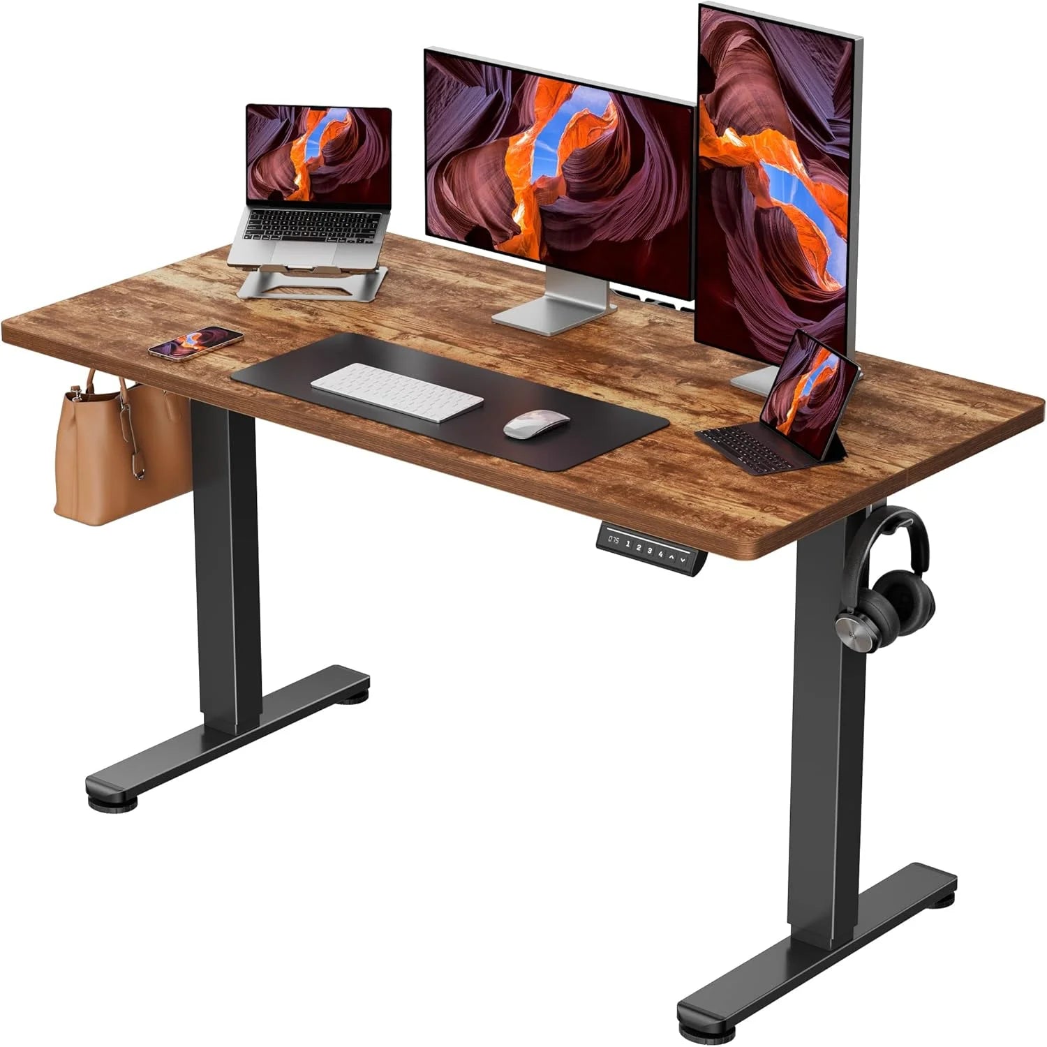 Special Height Adjustable Electric Standing Desk, 48 x 24 Inches Sit Stand up Desk - Image 26