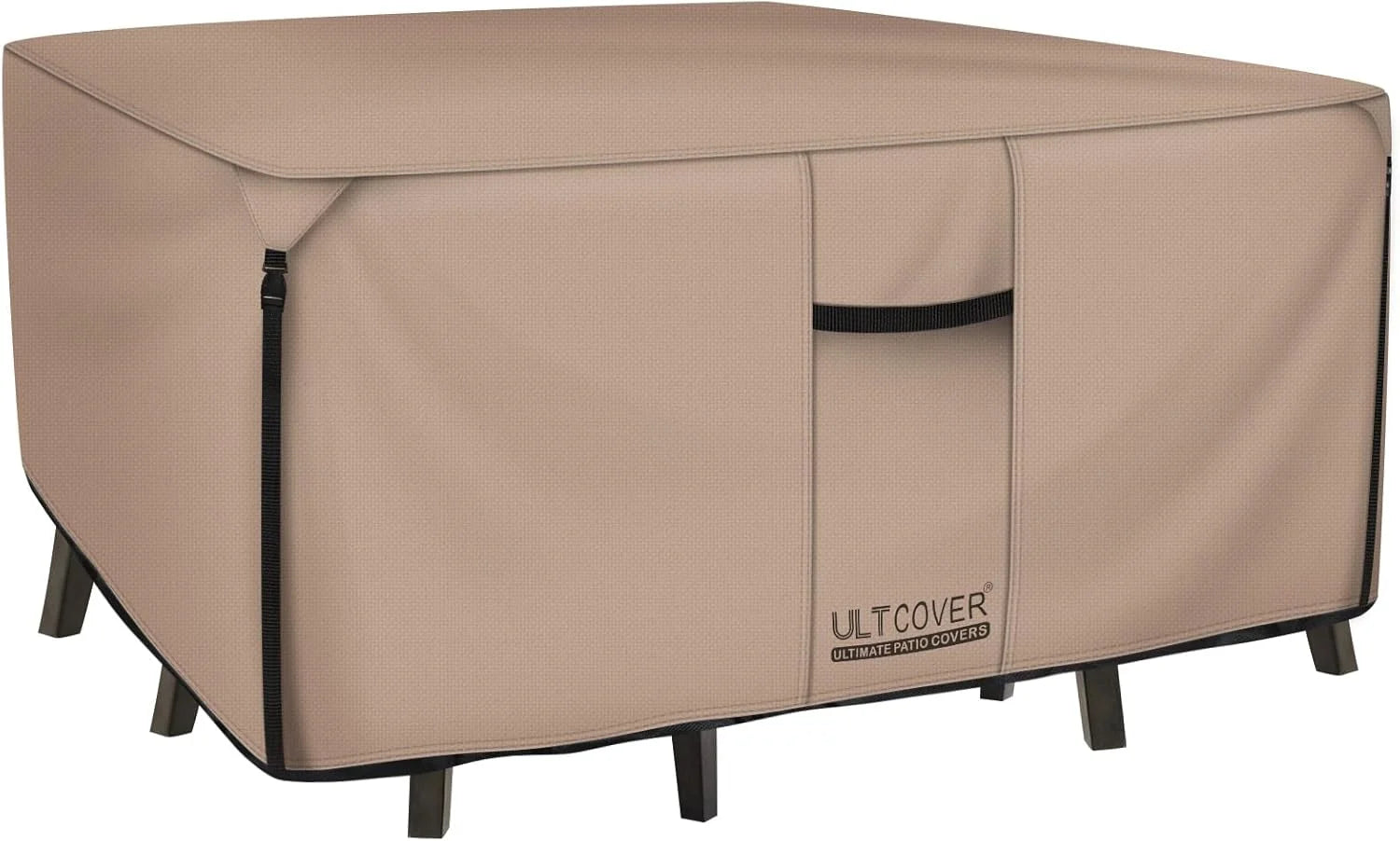 Special 600D Tough Canvas Heavy Duty Rectangular Patio Table and Chair Cover