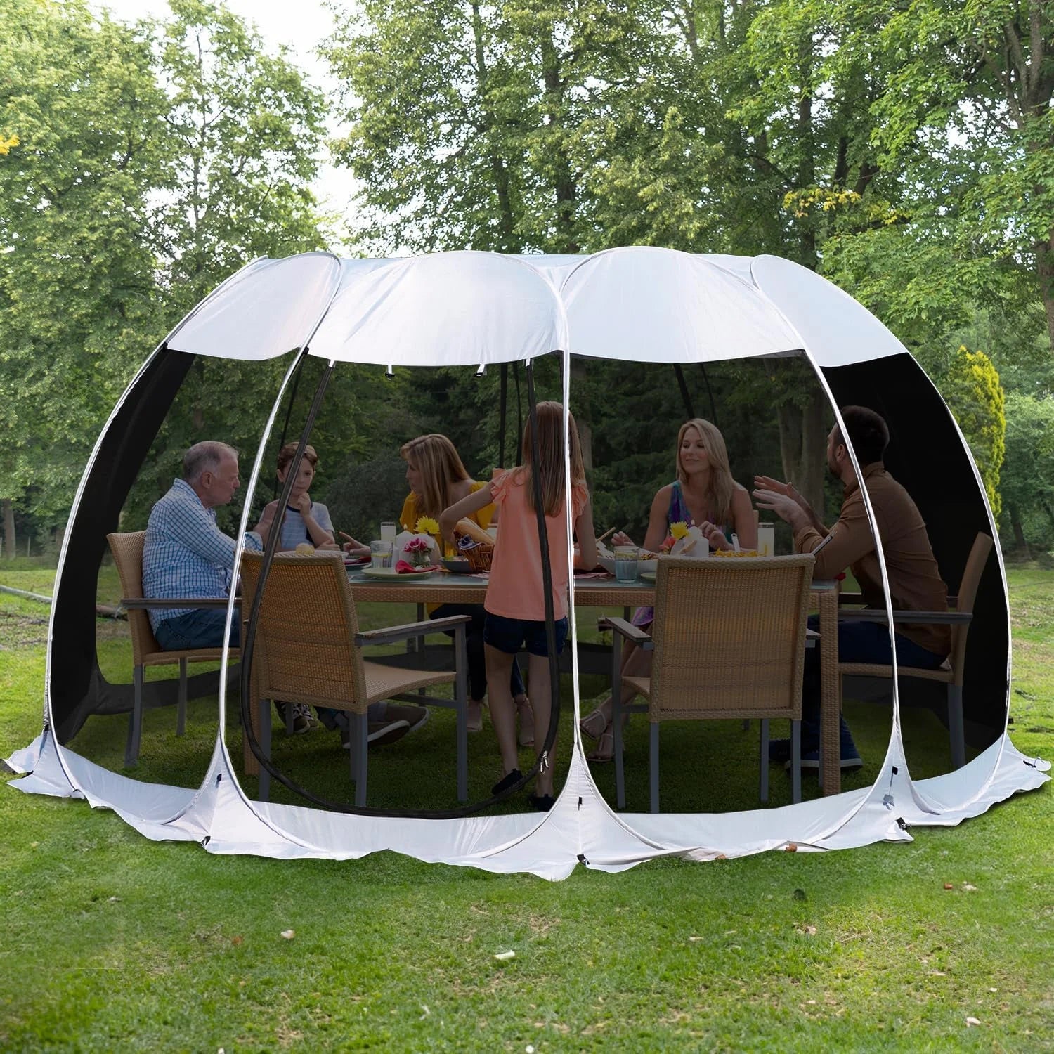 Special Alvantor Pop Up Screen House Tent, Instant Outdoor Gazebo with Mosquito Netting & UPF 50+ Sun Protection - Image 17