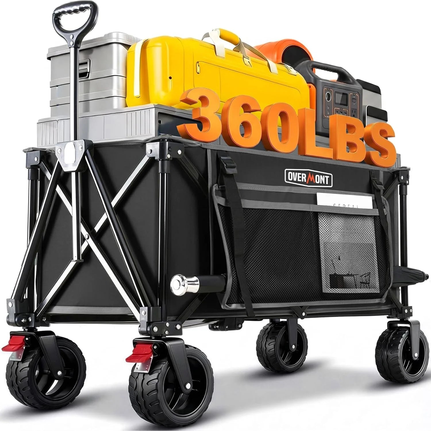 Special Ultra Compact Collapsible Wagon Cart, Lightweight Foldable Wagon with All Terrain Wheels - Image 2
