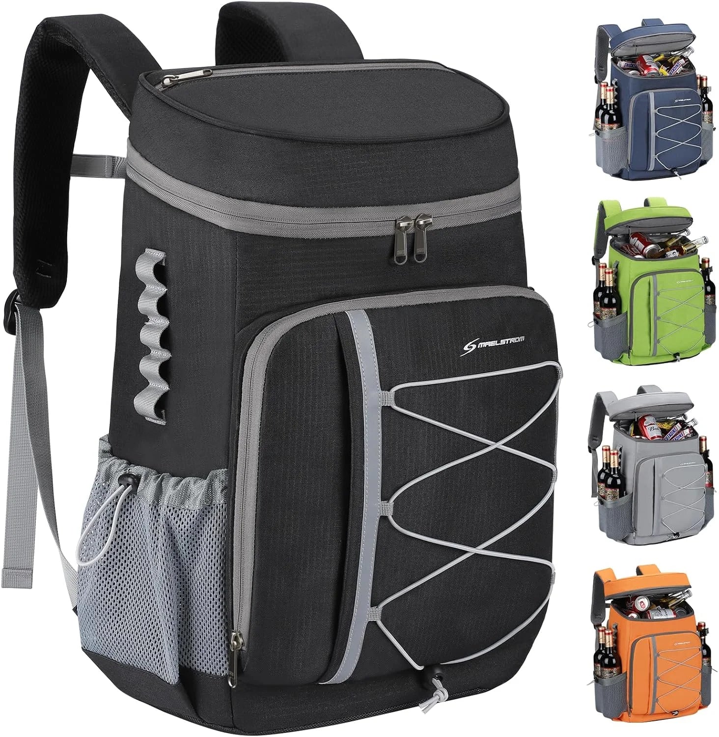 Special Maelstrom 35/50Can Insulated Cooler Backpack, Leakproof Soft Lunch Ice Bag