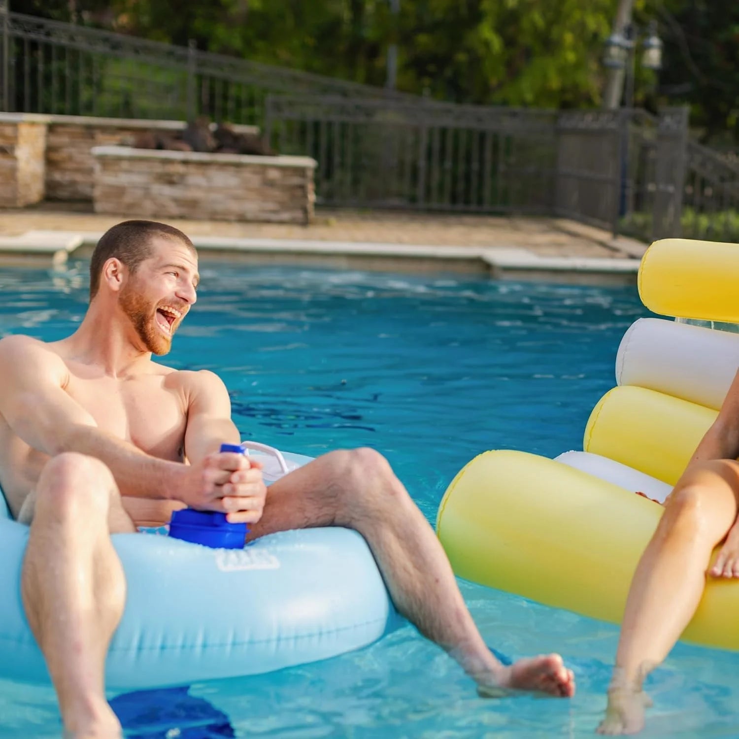 Special Floats Motorized Pool Float, Includes Motorized Propeller with 360° Operation and Cup Holder - Image 6