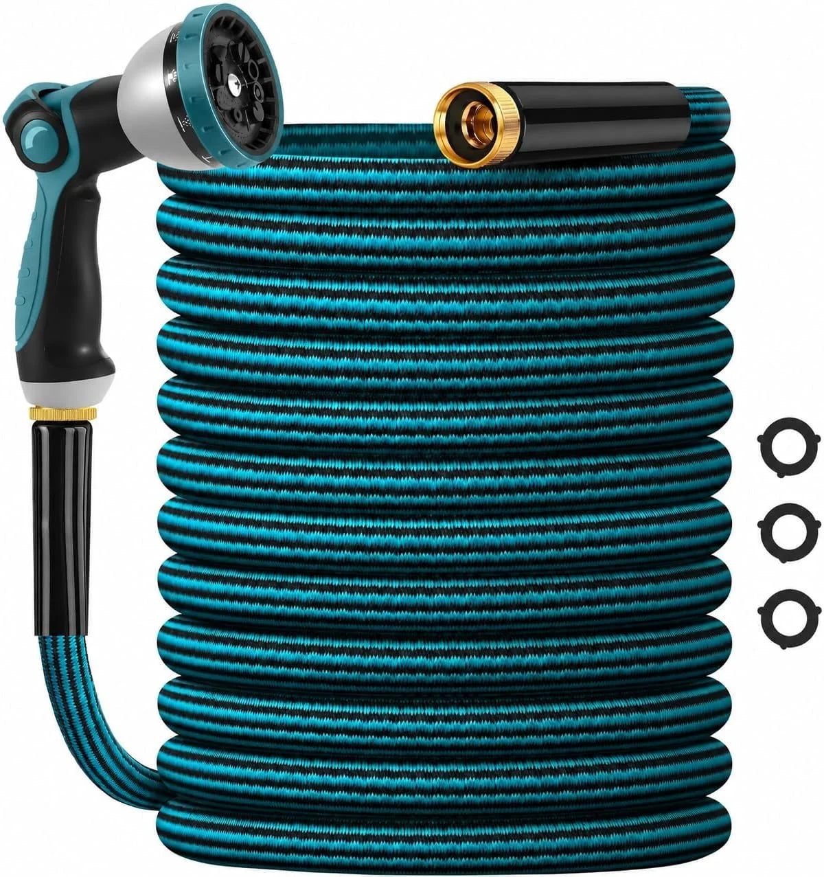 Special Hose 50FT, Non-Expanding Water Hose Ultra Lightweight With Nozzle ” For Garden Watering - Image 2