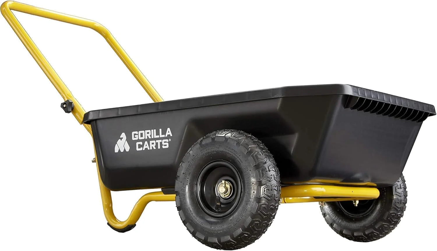 Special Carts GCR-4 Poly Dump Cart, 2-Wheel Garden Wagon with Foldable Handle, 4 cu ft, 300 lb. Capacity - Image 10