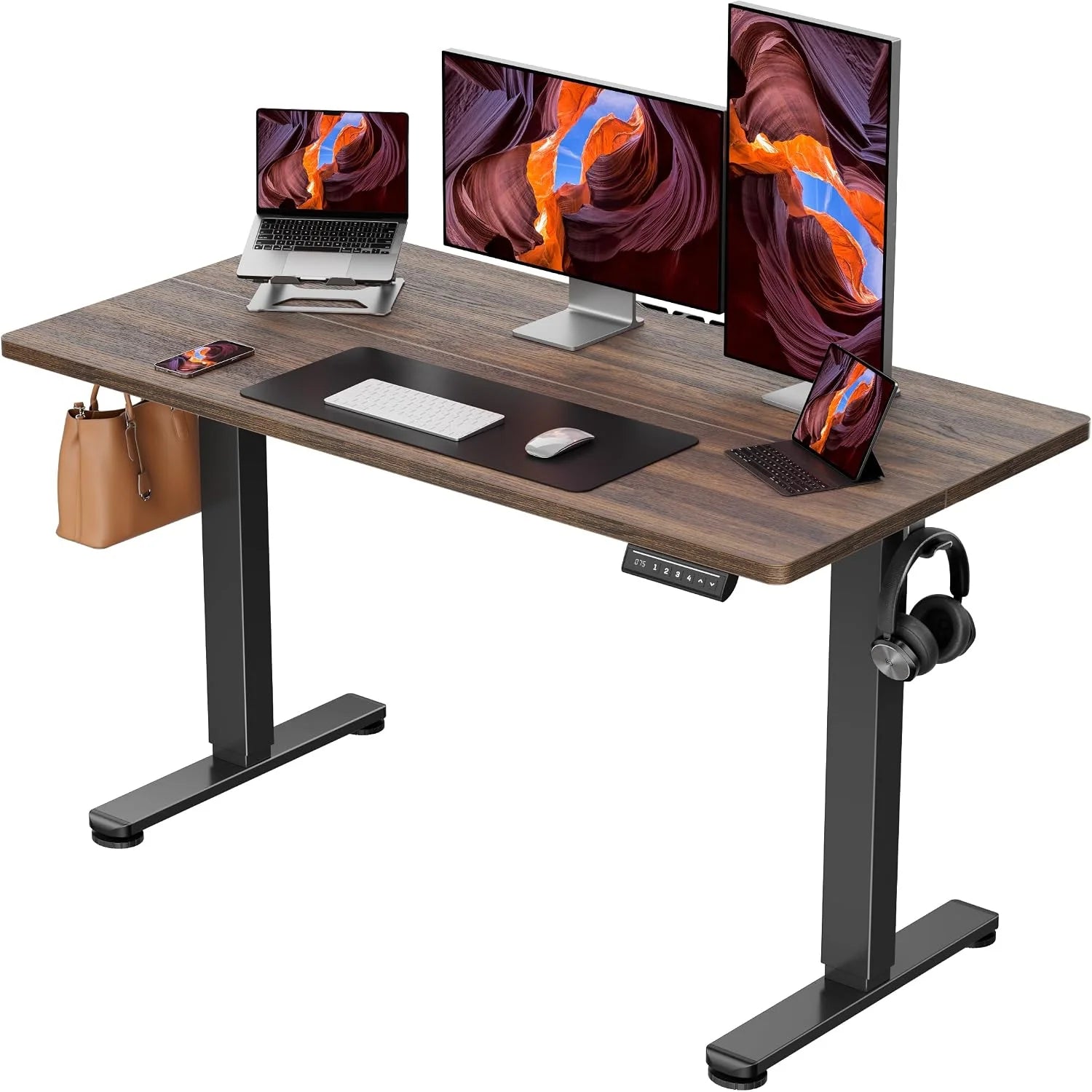 Special Height Adjustable Electric Standing Desk, 48 x 24 Inches Sit Stand up Desk - Image 31
