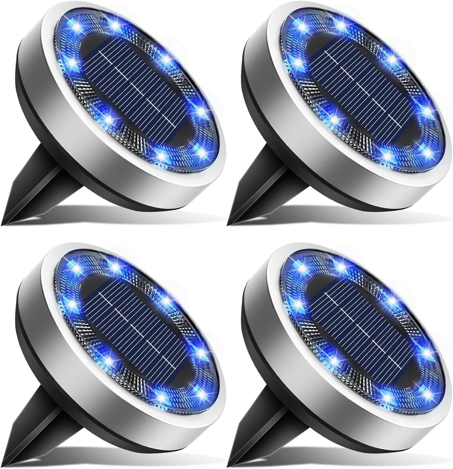 Special 16 Pack Solar Lights Outdoor Waterproof, 8 LED Solar Ground Lights – For Home Projects - Image 17
