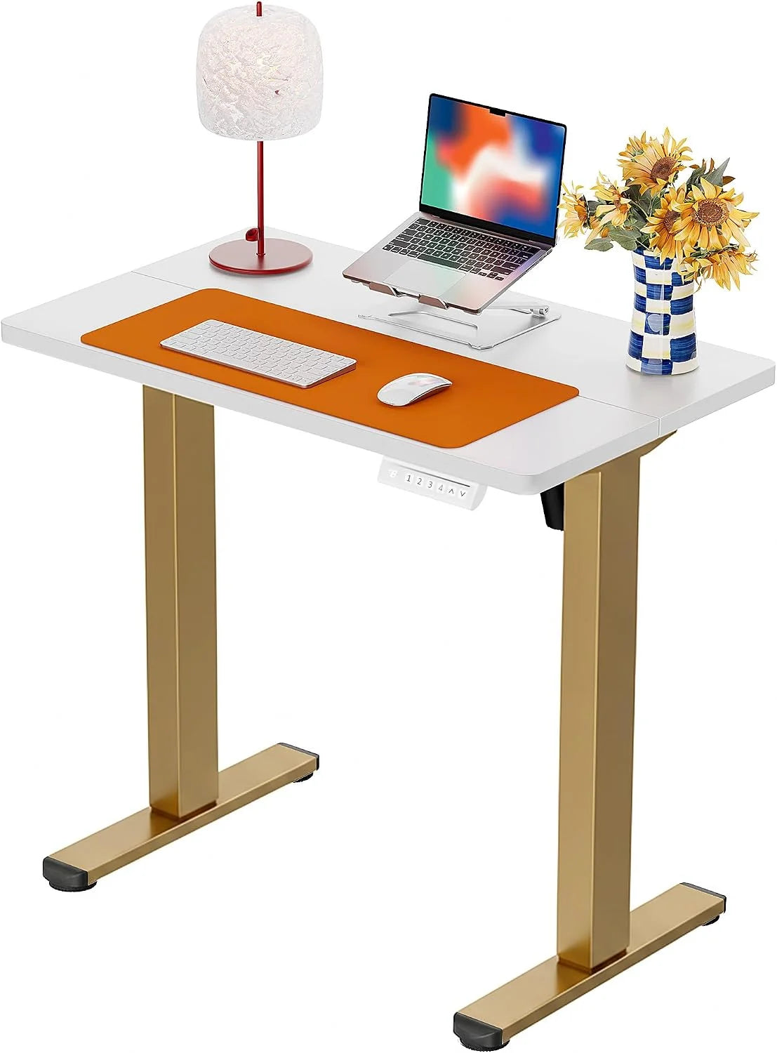 Special Height Adjustable Electric Standing Desk, 48 x 24 Inches Sit Stand up Desk - Image 14