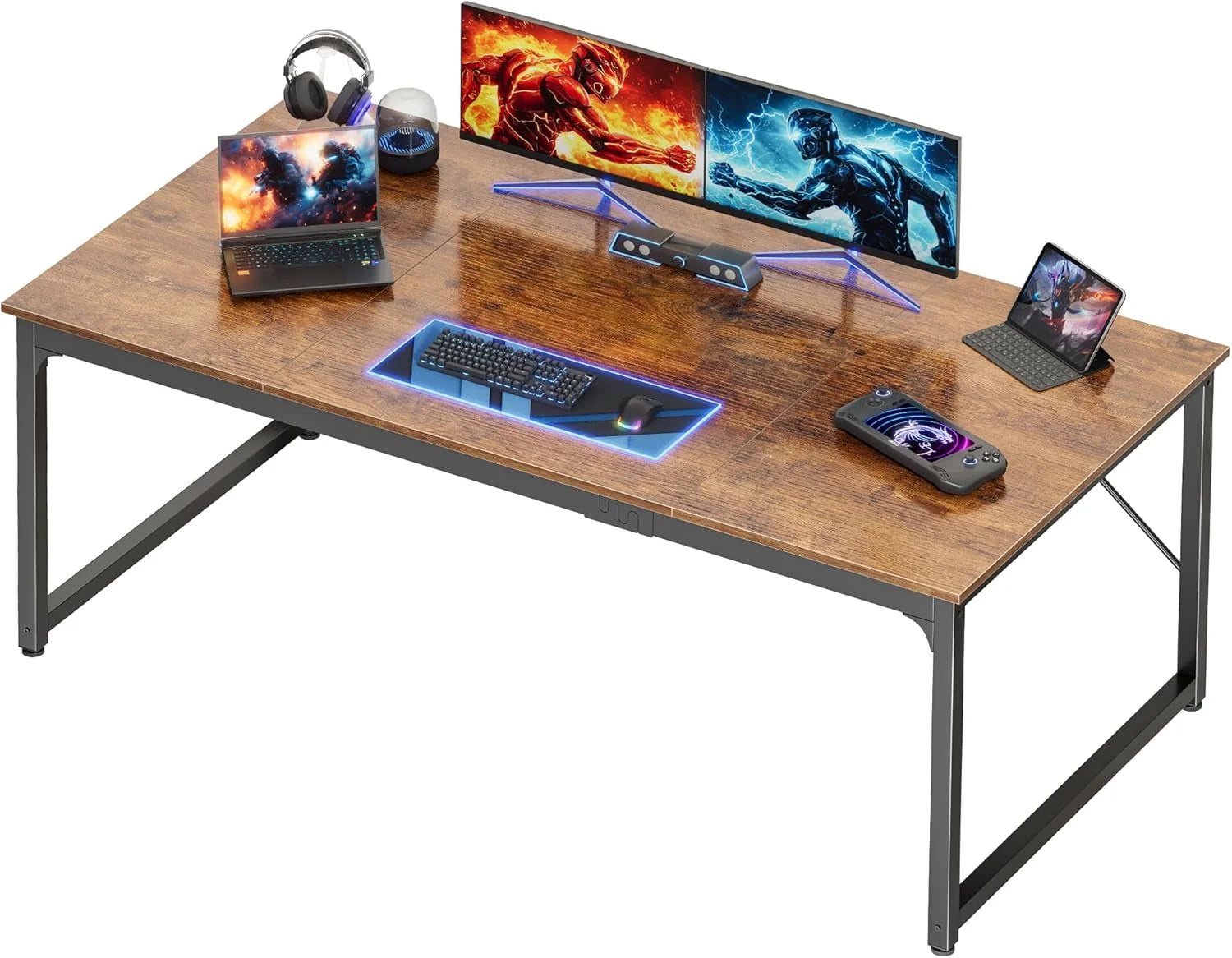 Special 47 X 24 Inch Computer Desk with Deeper Desktop, Gaming Office Writing Work Desk for Home Office - Image 3