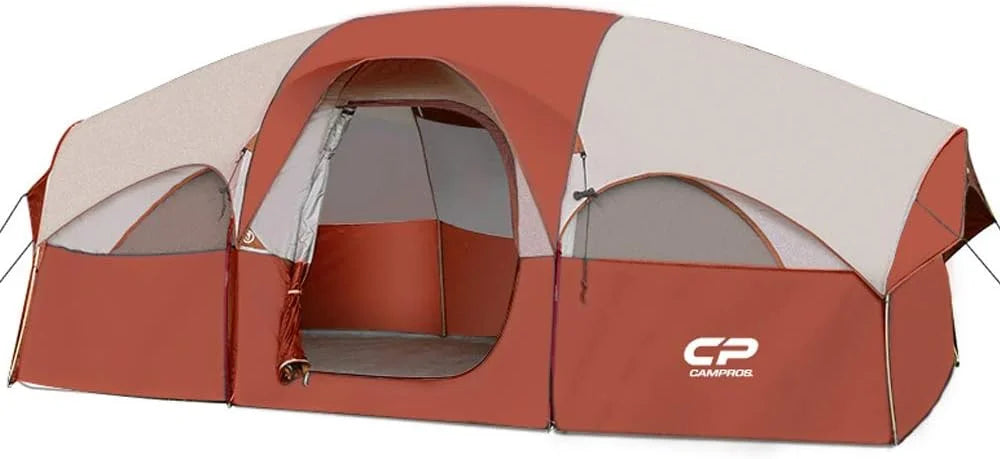 Special CAMPROS CP Tent 8 Person Camping Tents, Weather Resistant Family Tent, 5 Large Mesh Windows - Image 4