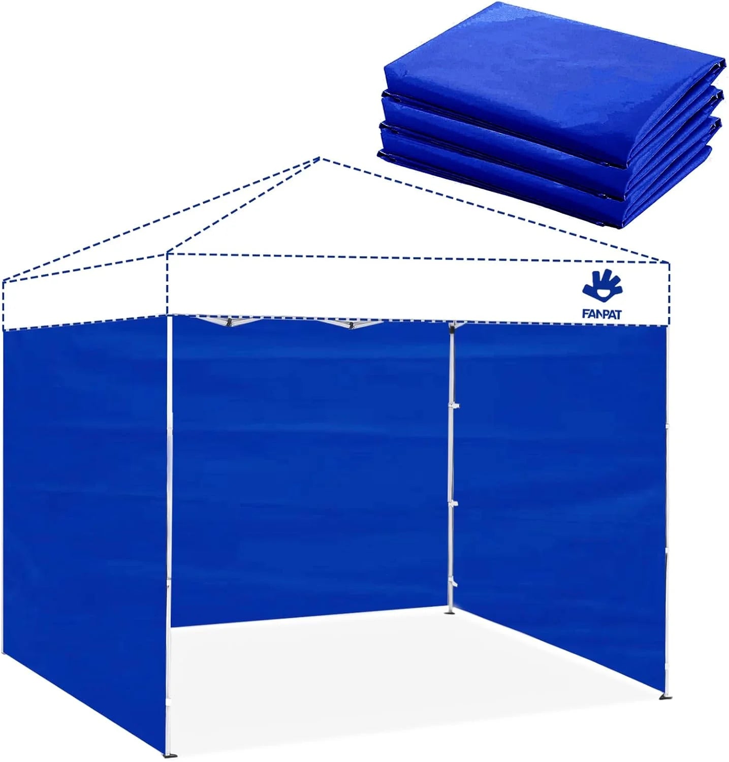 Special 10×10 Canopy Sidewalls for Canopy Frame, White (3Pcs Sidewalls Only) - Image 12