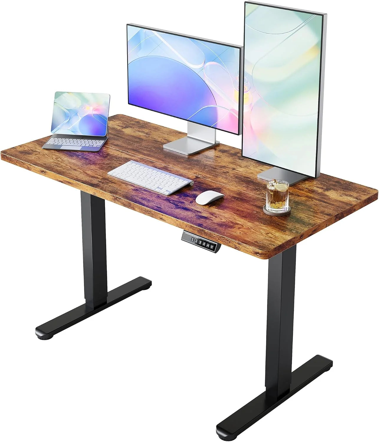 Special HUANUO 32 Small Electric Standing Desk Adjustable Height, 4 Memory Height Settings - Image 38