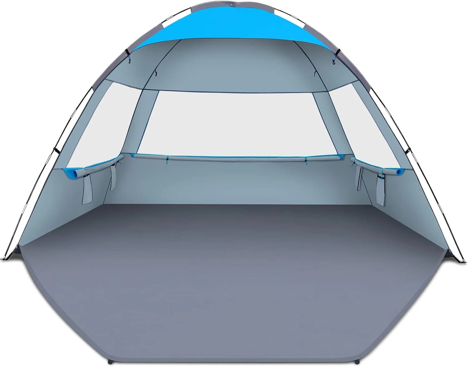 Special Gorich Beach Tent Sun Shelter for 3/4/6/8/10 Person with UPF 50锛?UV Protection, Lightweight & Easy Setup Beach Shade - Image 16