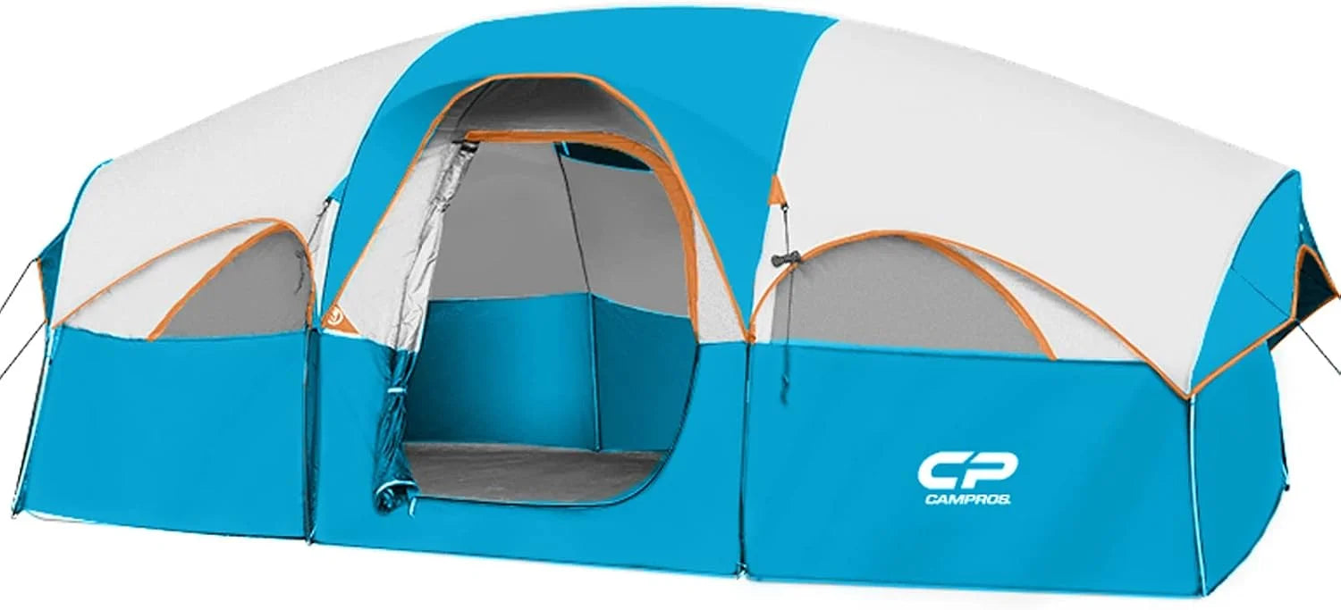 Special CAMPROS CP Tent 8 Person Camping Tents, Weather Resistant Family Tent, 5 Large Mesh Windows - Image 6