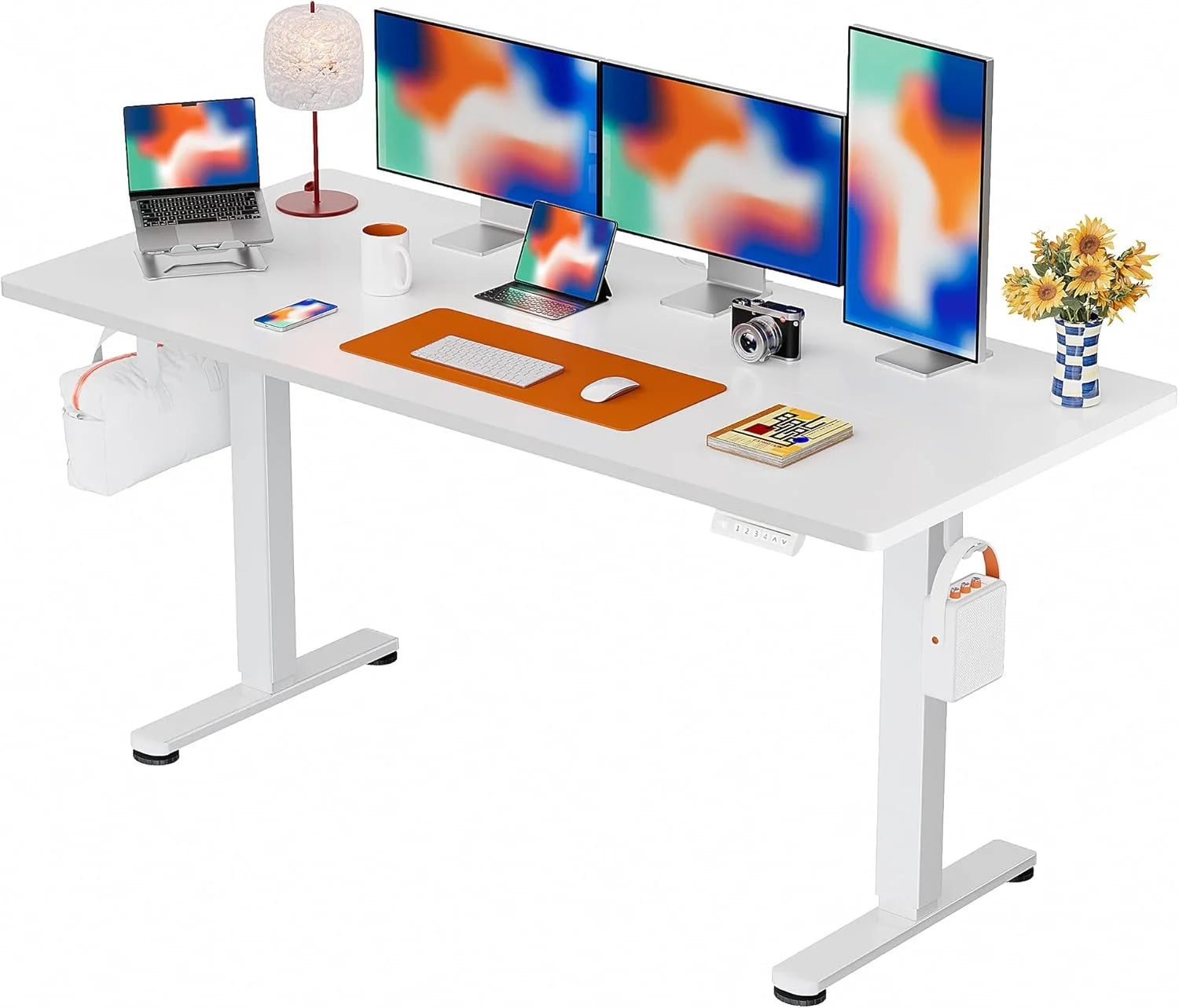 Special Height Adjustable Electric Standing Desk, 48 x 24 Inches Sit Stand up Desk - Image 19