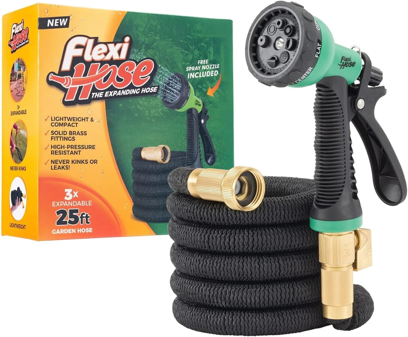 Special Hose Expandable Garden Hose with 8 Function Nozzle, 100FT, Lightweight Retractable Garden Hose - Image 2