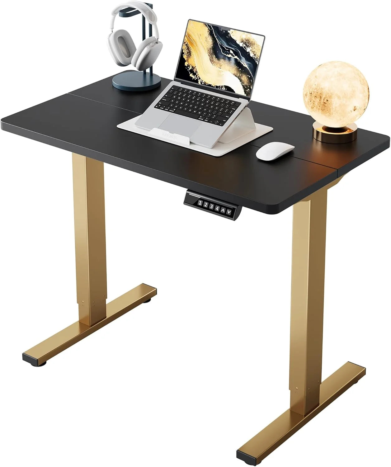 Special HUANUO 32 Small Electric Standing Desk Adjustable Height, 4 Memory Height Settings - Image 25