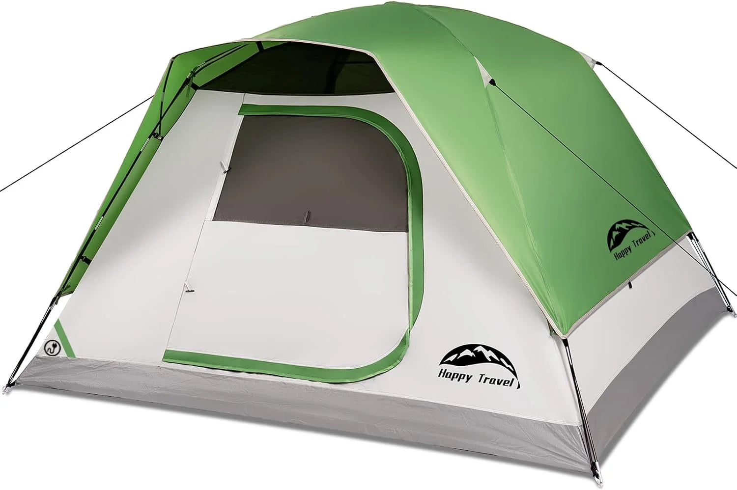 Special Happy Travel Camping Tent, 4/6 Person Dome Tents for Camping with Rainfly, Waterproof Clip Easy Setup Portable Family - Image 3