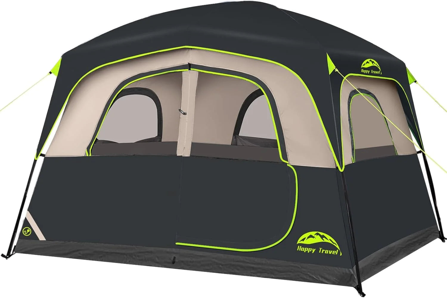 Special Travel Tent 6 Person Tents for Camping, Waterproof Easy Setup Camping Tent with Rainfly - Image 2